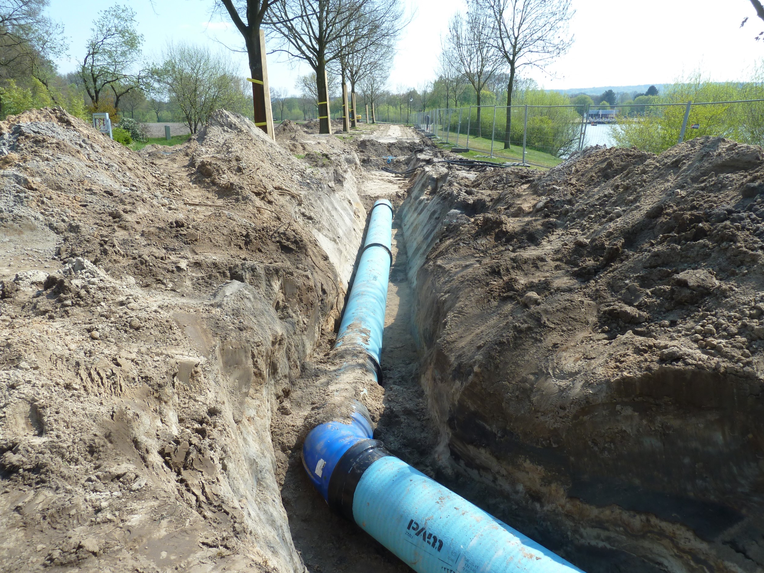 Referenz_9,2km Trinkwassertransportleitung Gewässer